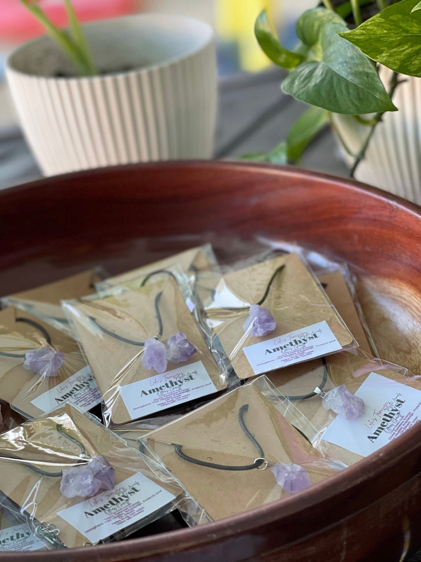 Amethyst Necklace – Keep Your Vibes Close