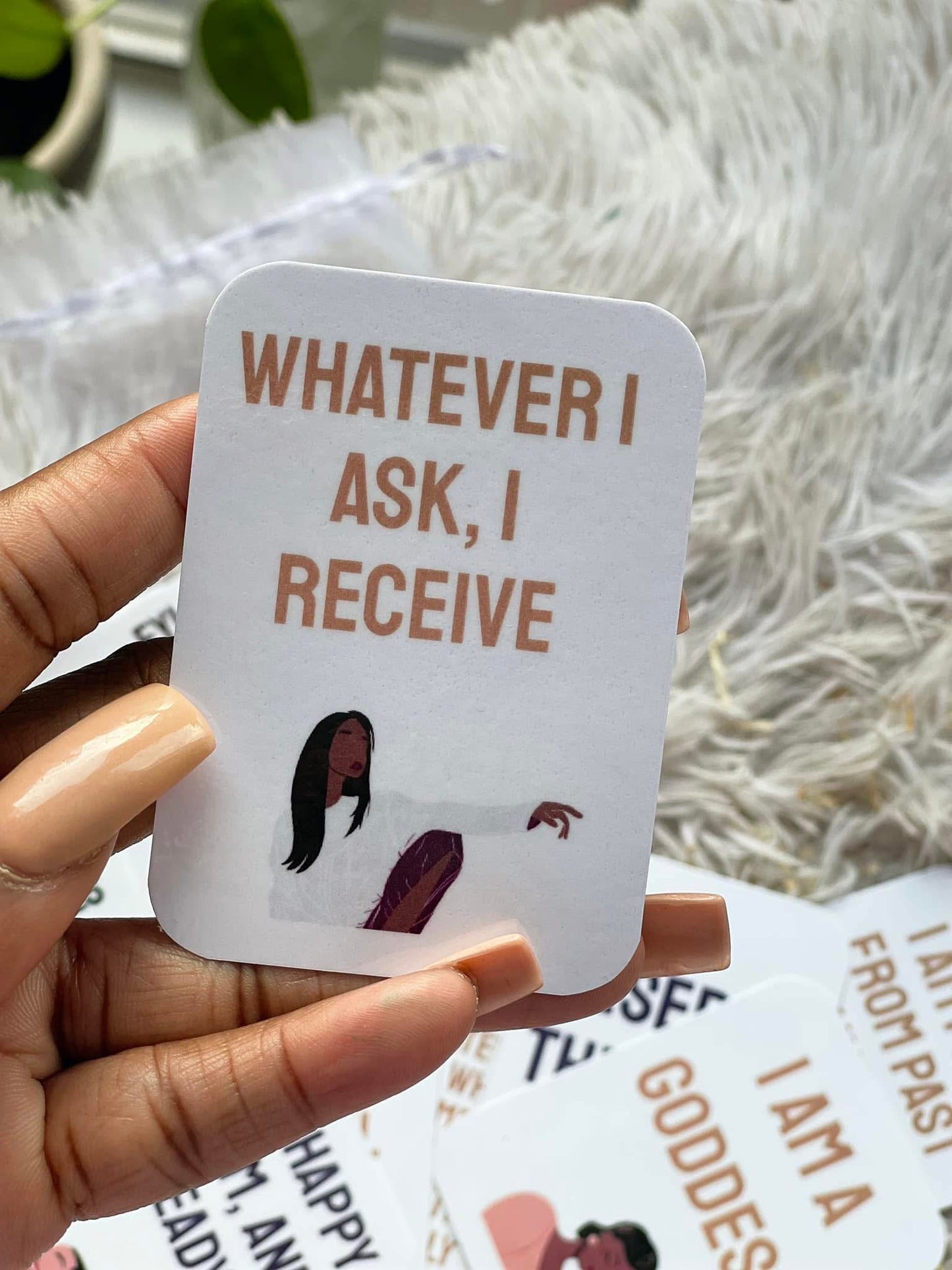 Lalu’s Treasures Daily Affirmation Deck for Self-Love, Positivity & Mindfulness