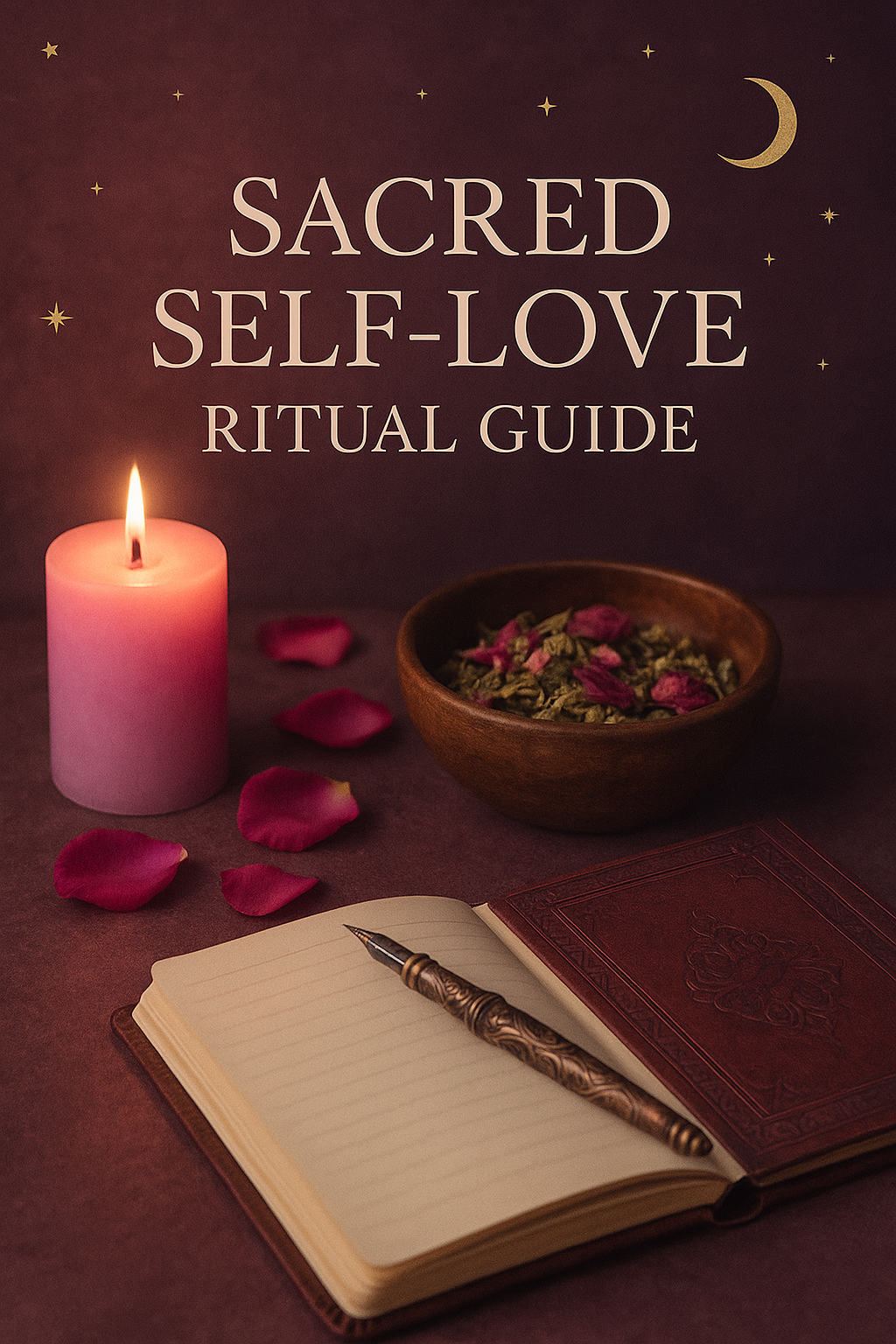 Divine Self Love Journal Prompts Workbook for The Sacred Woman