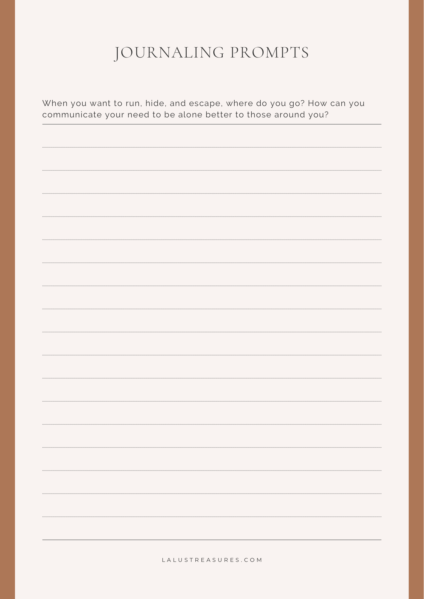 Divine Self Love Journal Prompts Workbook for The Sacred Woman