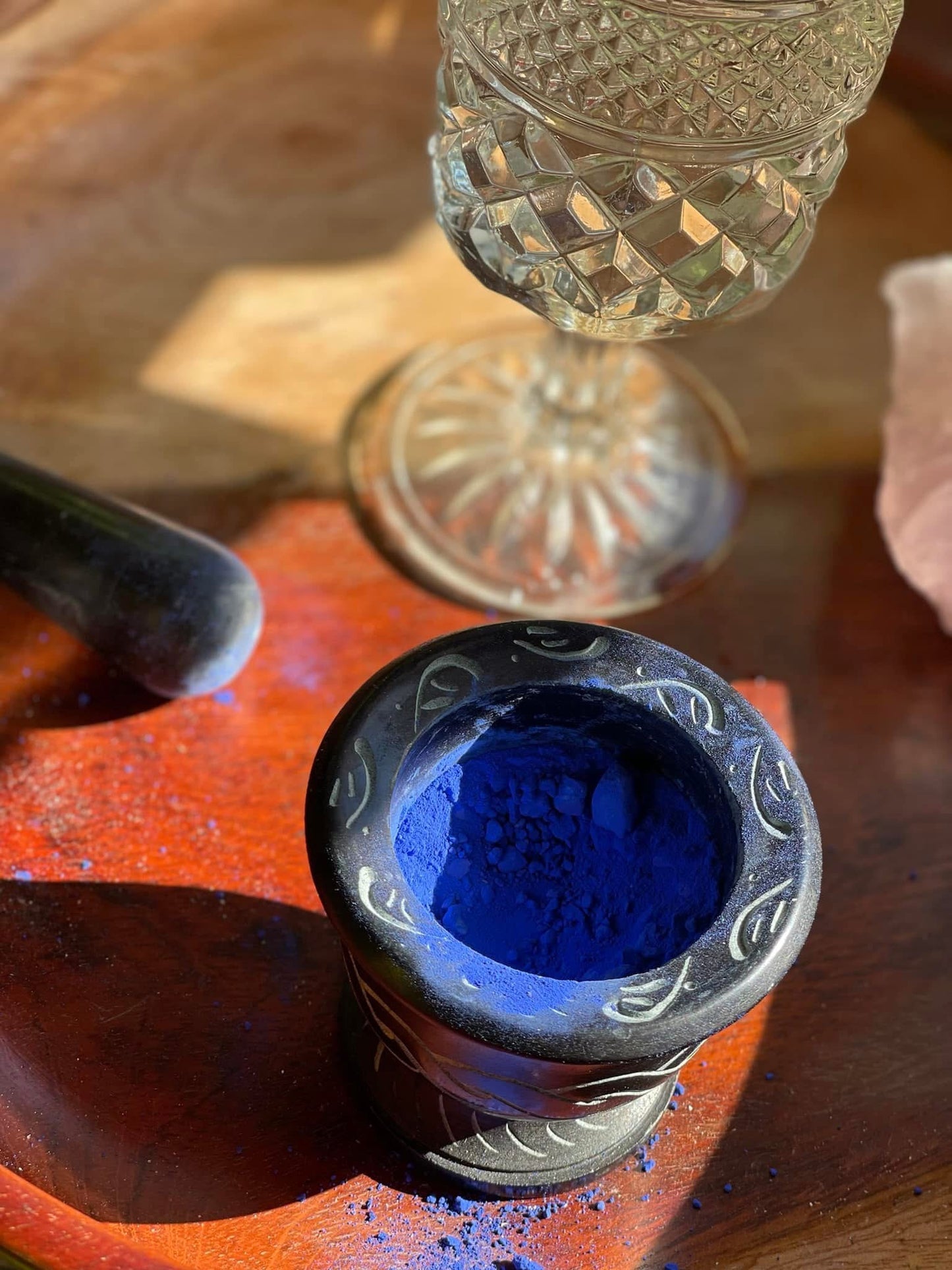 Indigo Squares – Home Cleansing & Uncrossing (anil)