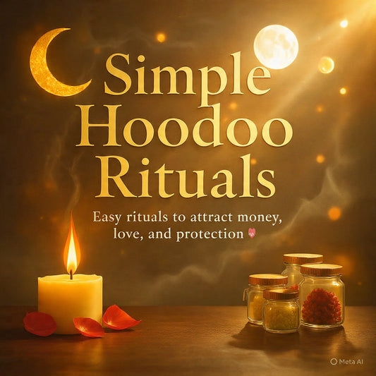 Simple Hoodoo Rituals – Beginner’s Guide to Magic and Manifestation