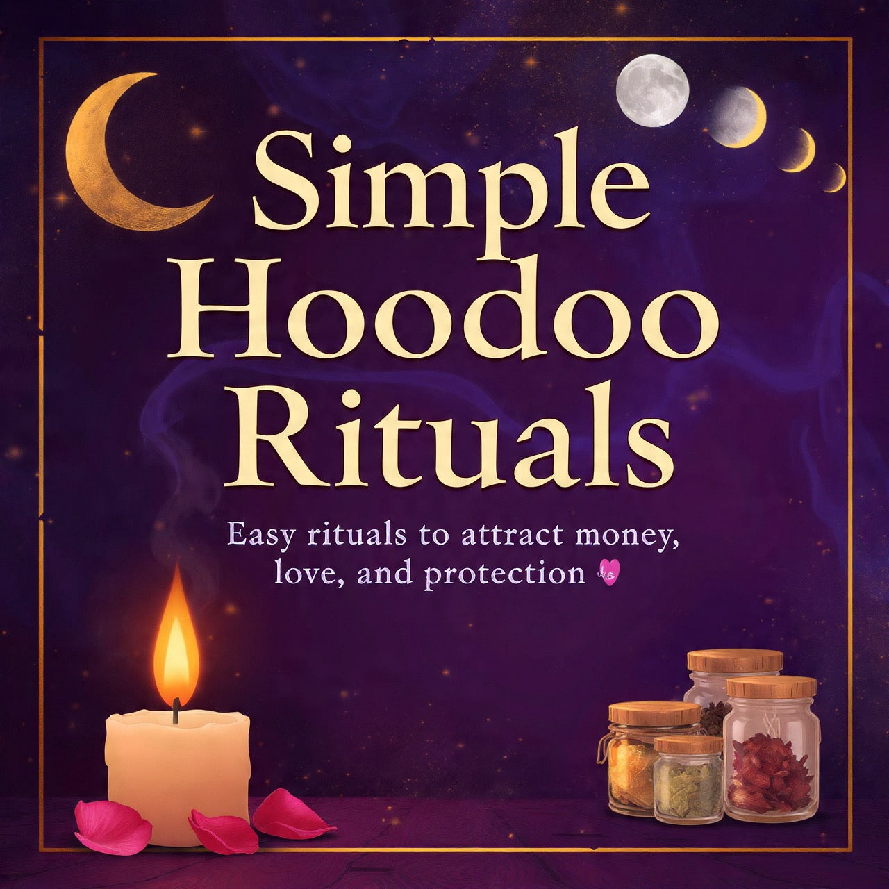 Simple Hoodoo Rituals – Beginner’s Guide to Magic and Manifestation