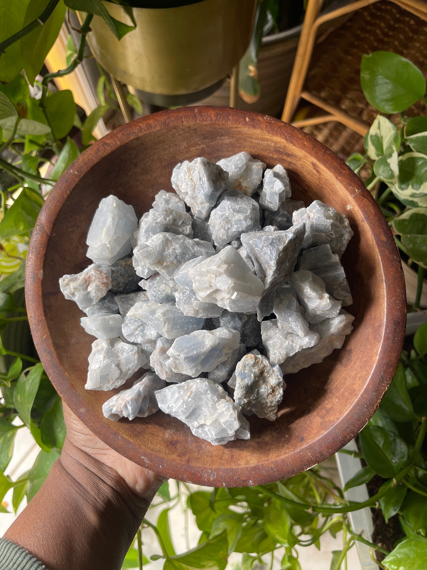 Blue Calcite – Spiritual Stone for Calm & Communication