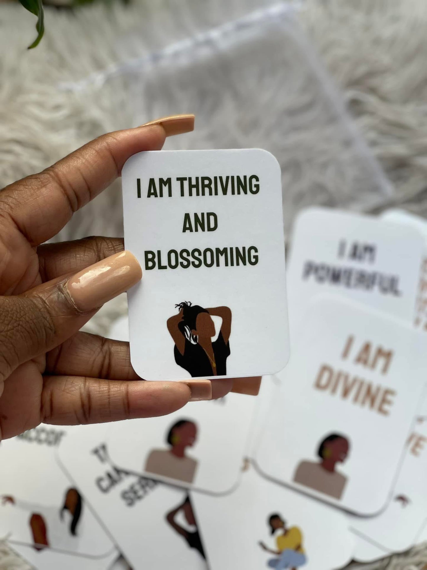Lalu’s Treasures Daily Affirmation Deck for Self-Love, Positivity & Mindfulness