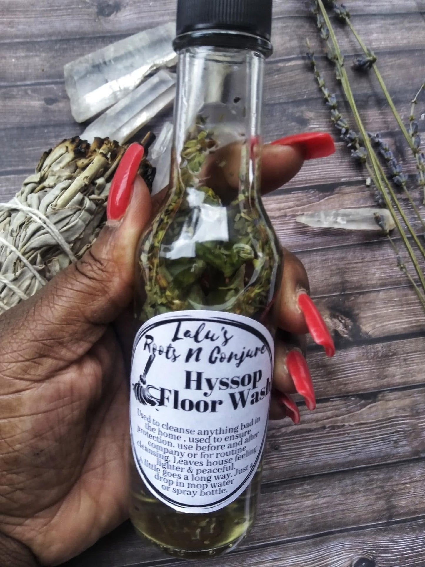 Hyssop “Wash Me Clean” Floor Wash