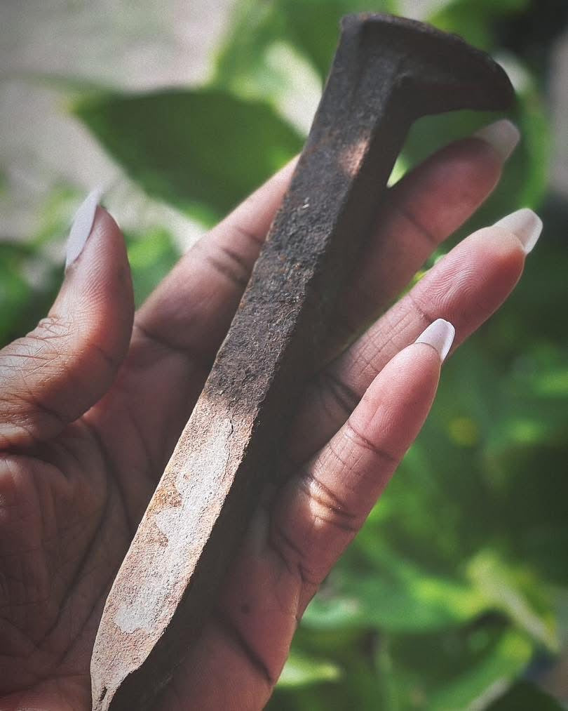 Hand-Forged Railroad Spikes – Protection, Strength & Grounding Energy