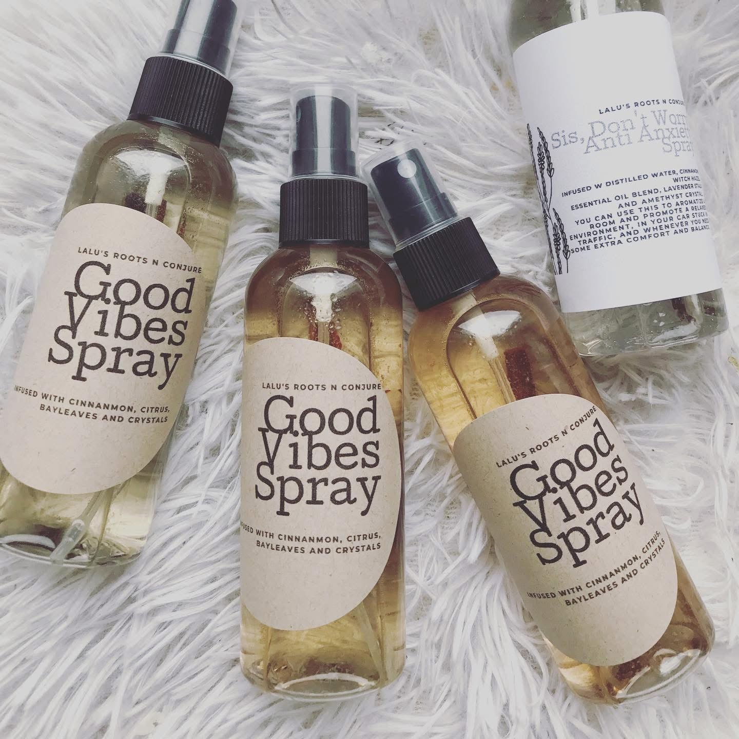 Good Vibes Energy Spray | Spiritual Cleansing & Positive Energy Room Mist