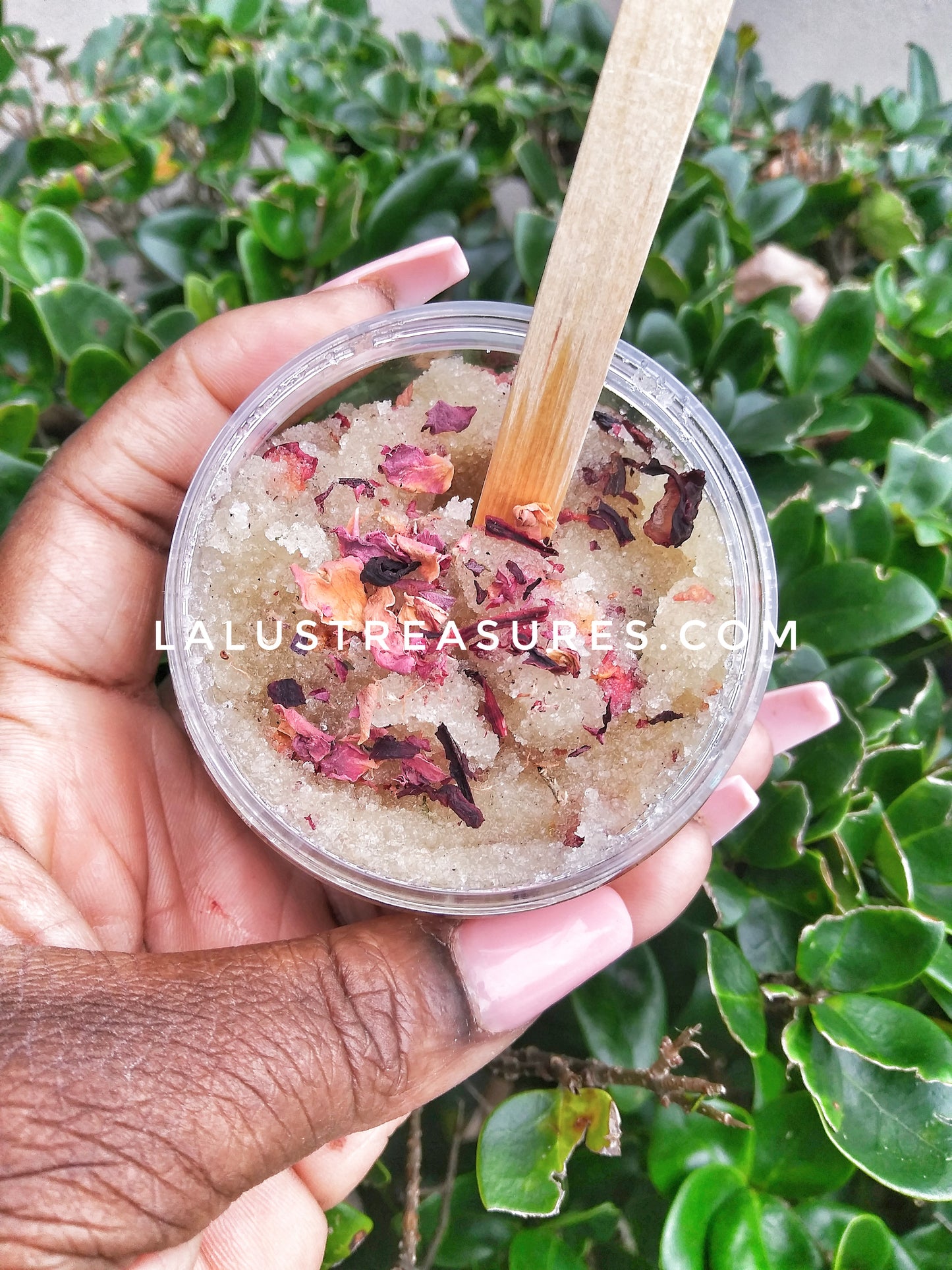 Rose+Hibiscus Yoni Scrub