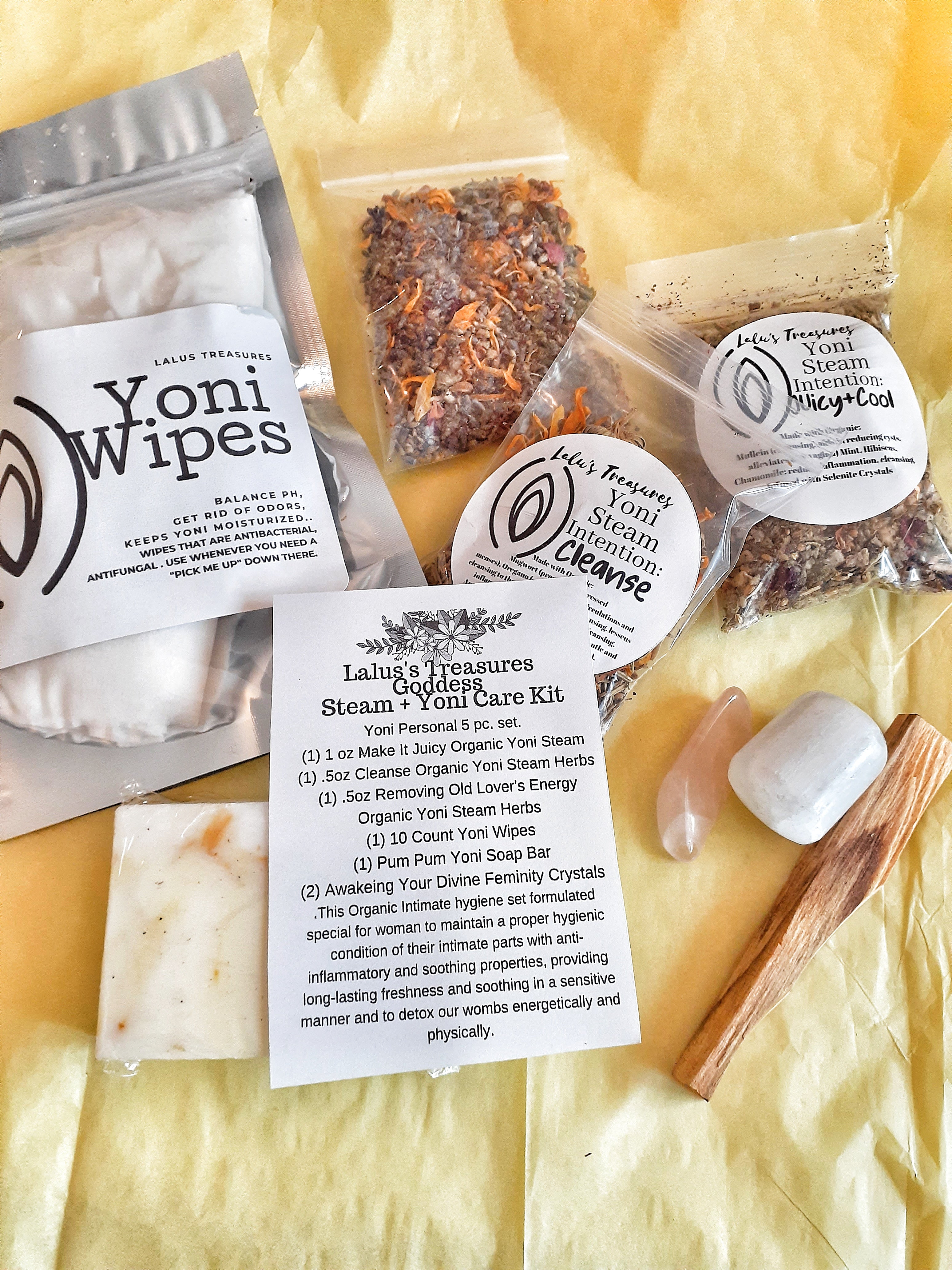 Yoni Steam Kit/  Goddess Kit