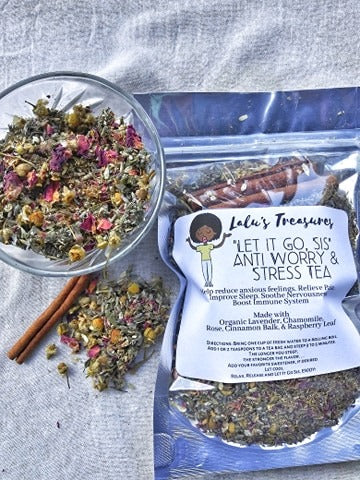 Sis, Let It Go Anti-anxiety Tea for Insomnia and Chronic Worry