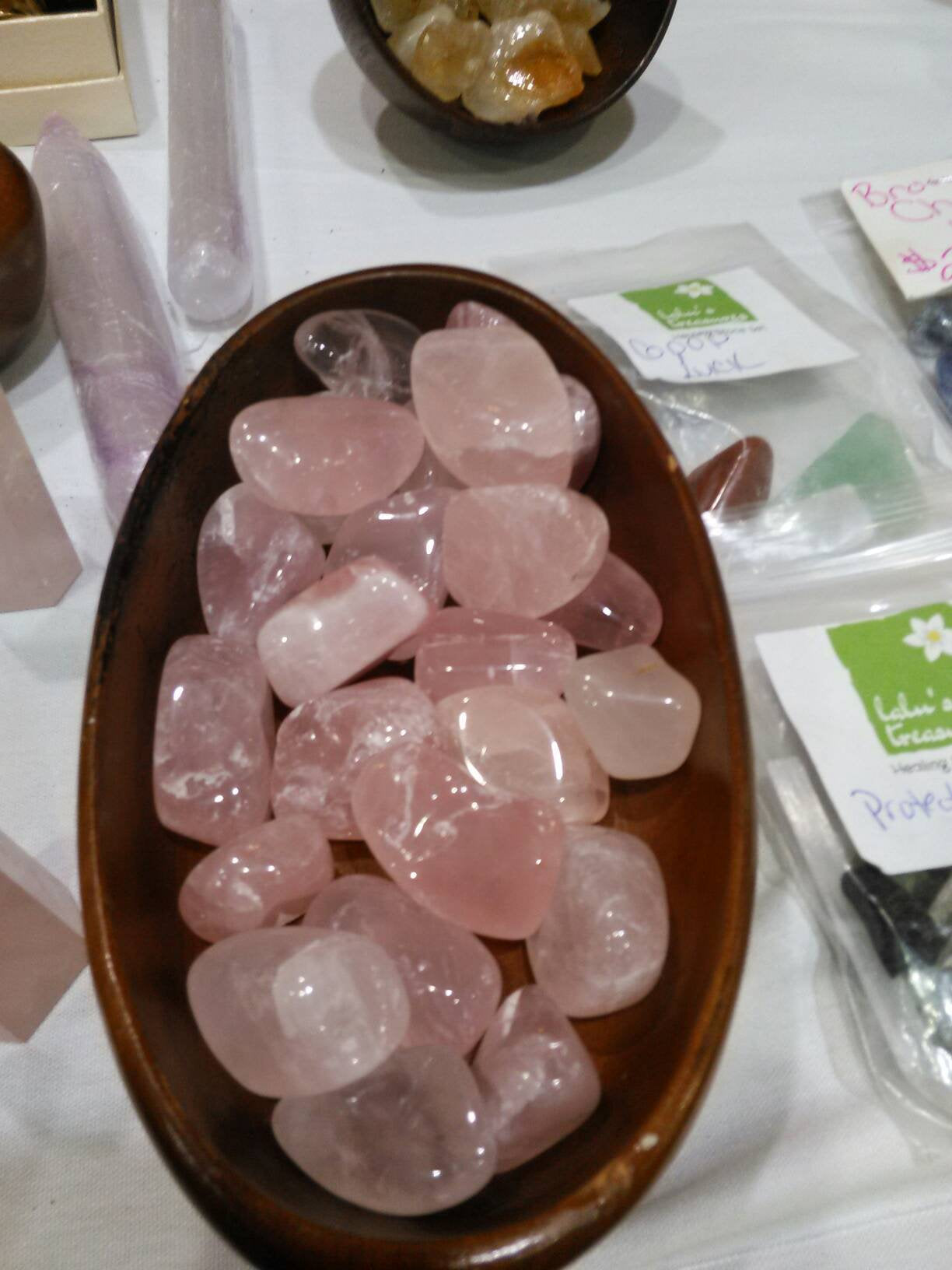 Rose Quartz Medium-Large Tumbled