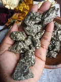 Raw Pyrite Crystal. Birthstone. Stone of abundance