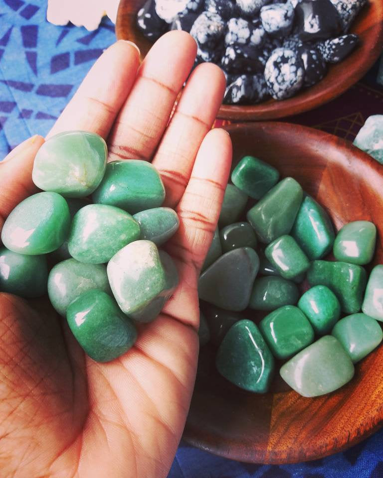 Green Aventurine. Fertility Stone. Good luck stone