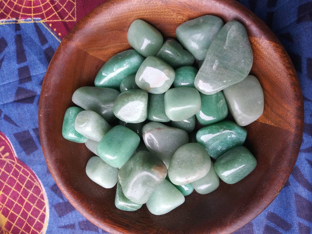 Green Aventurine. Fertility Stone. Good luck stone