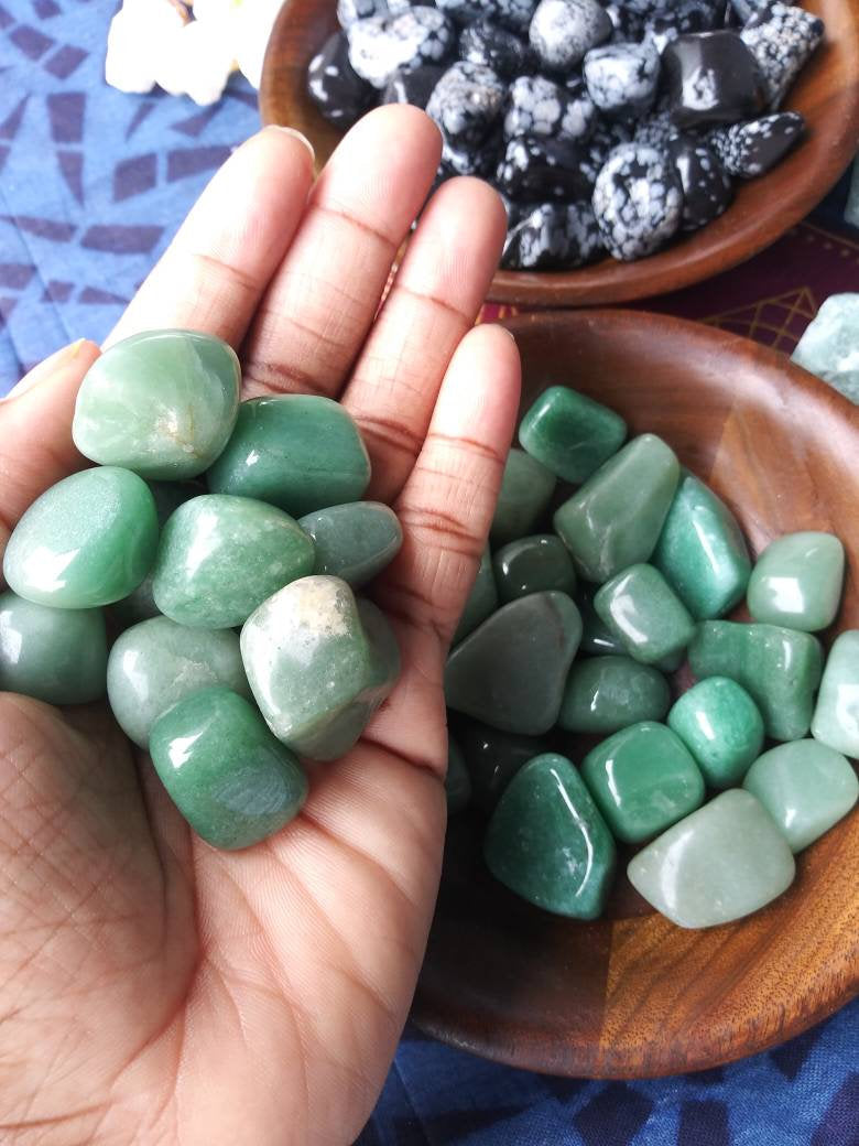 Green Aventurine. Fertility Stone. Good luck stone