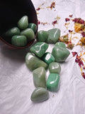 Green Aventurine. Fertility Stone. Good luck stone