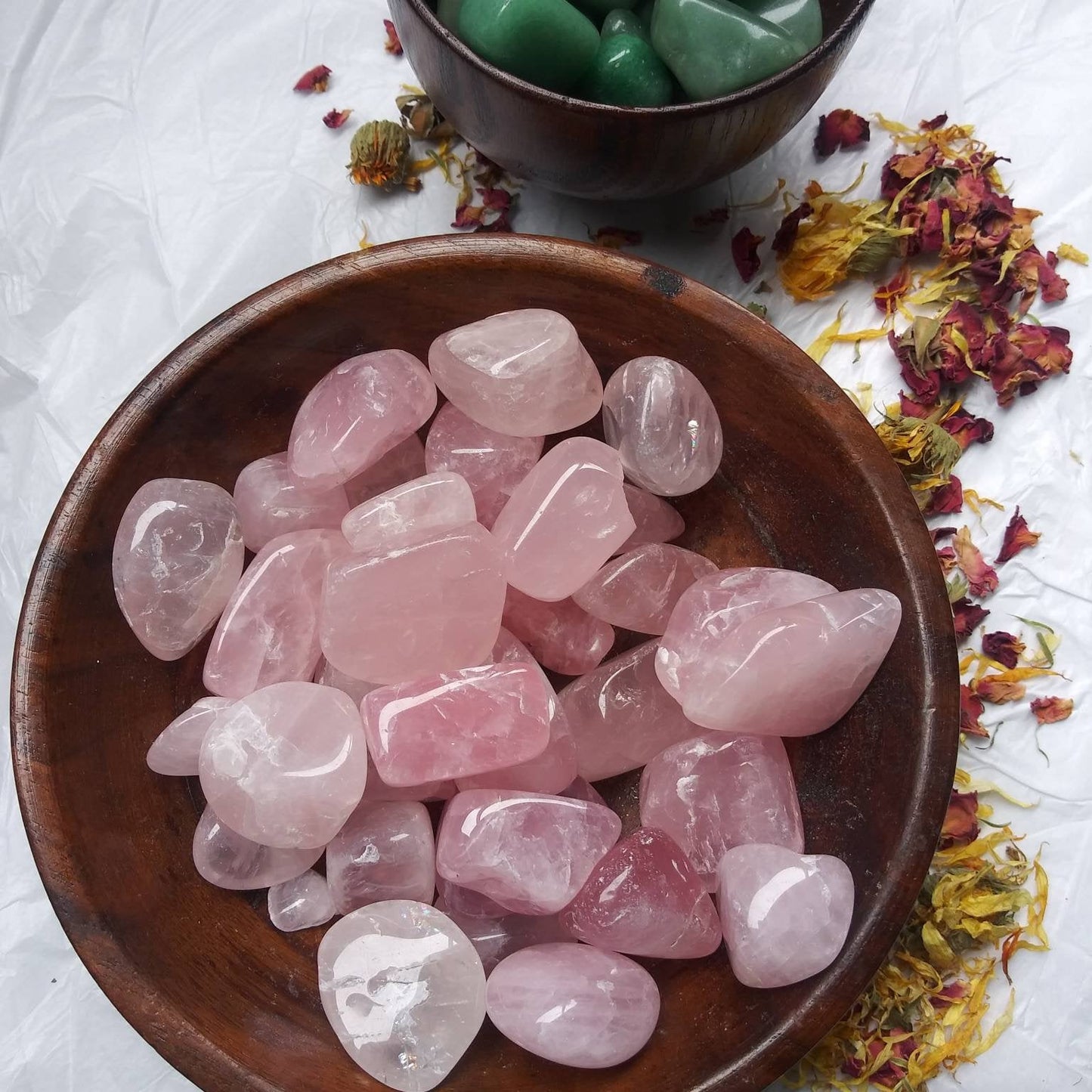 Rose Quartz Medium-Large Tumbled