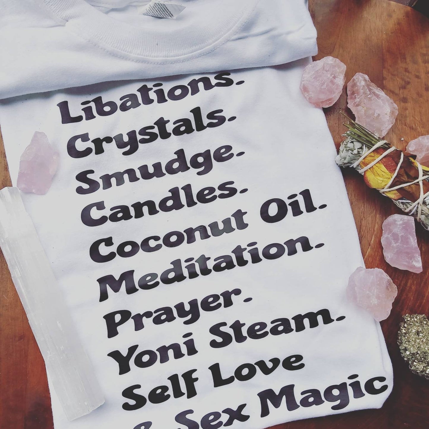 Crystals & Sex Magic Tee