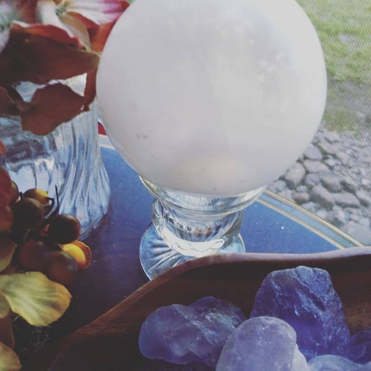 Selenite Crystal Ball