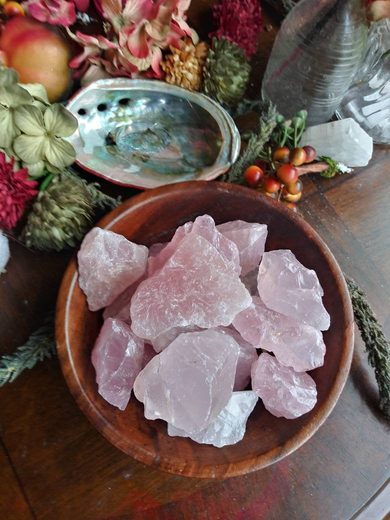 Rose Quartz Raw Chunk