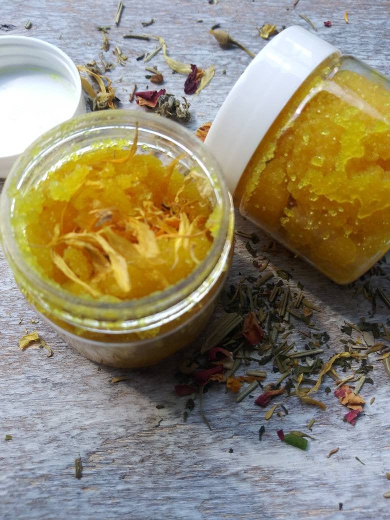 Lemon Turmeric LipScrub