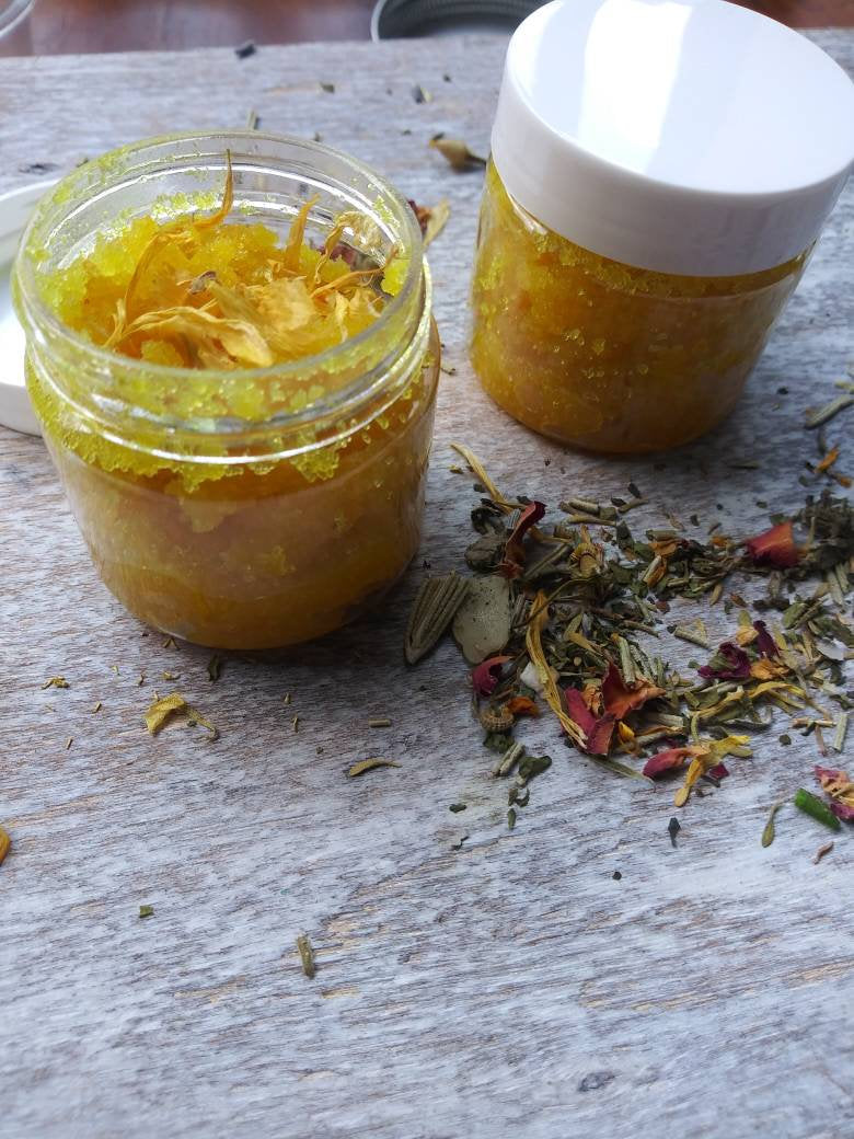 Lemon Turmeric LipScrub