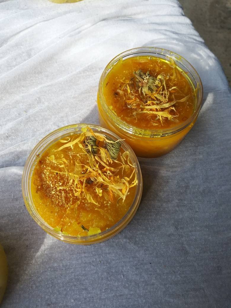 Turmeric Sugar Scrub (Skin Brightener) Body Scrub