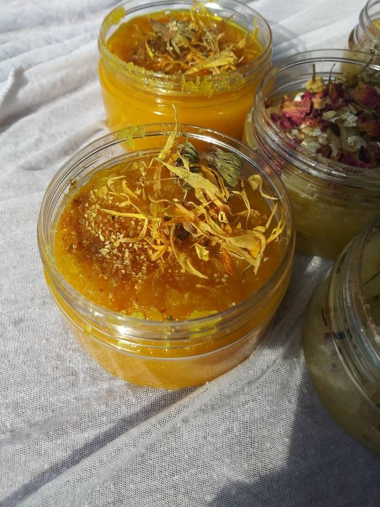 Turmeric Sugar Scrub (Skin Brightener) Body Scrub