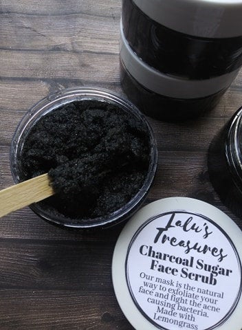 Charcoal Facial/Body Scrub