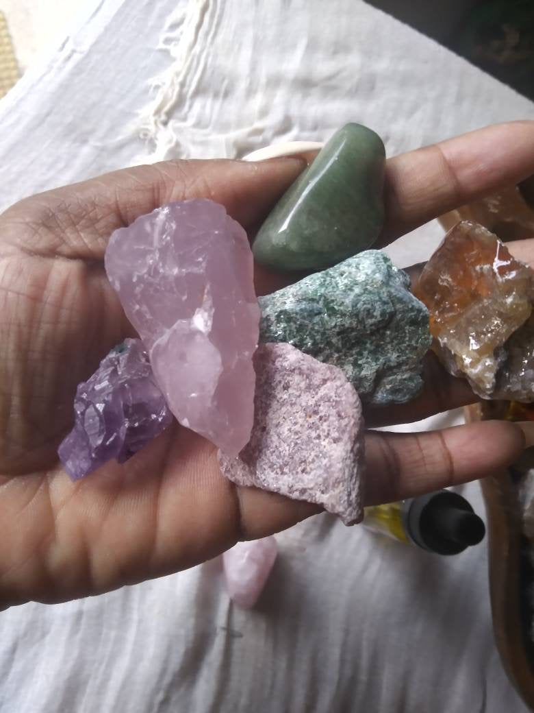 Activating Your Divine Feminine Energy Crystal Healing Set | Activate your Yoni