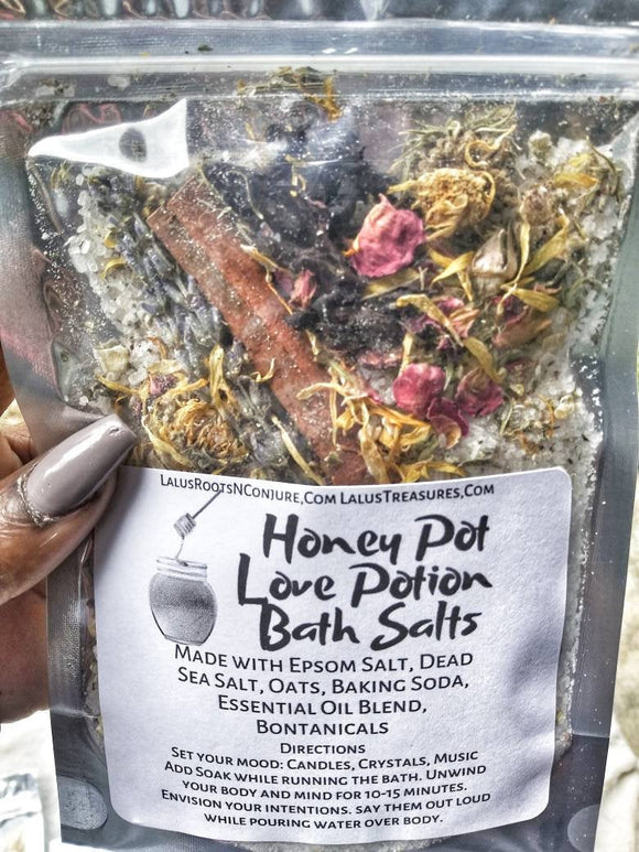 Honey Pot Love Potion Bath Salt| Draw Love
