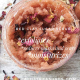 Red Clay + Rose Sugar Body Polish