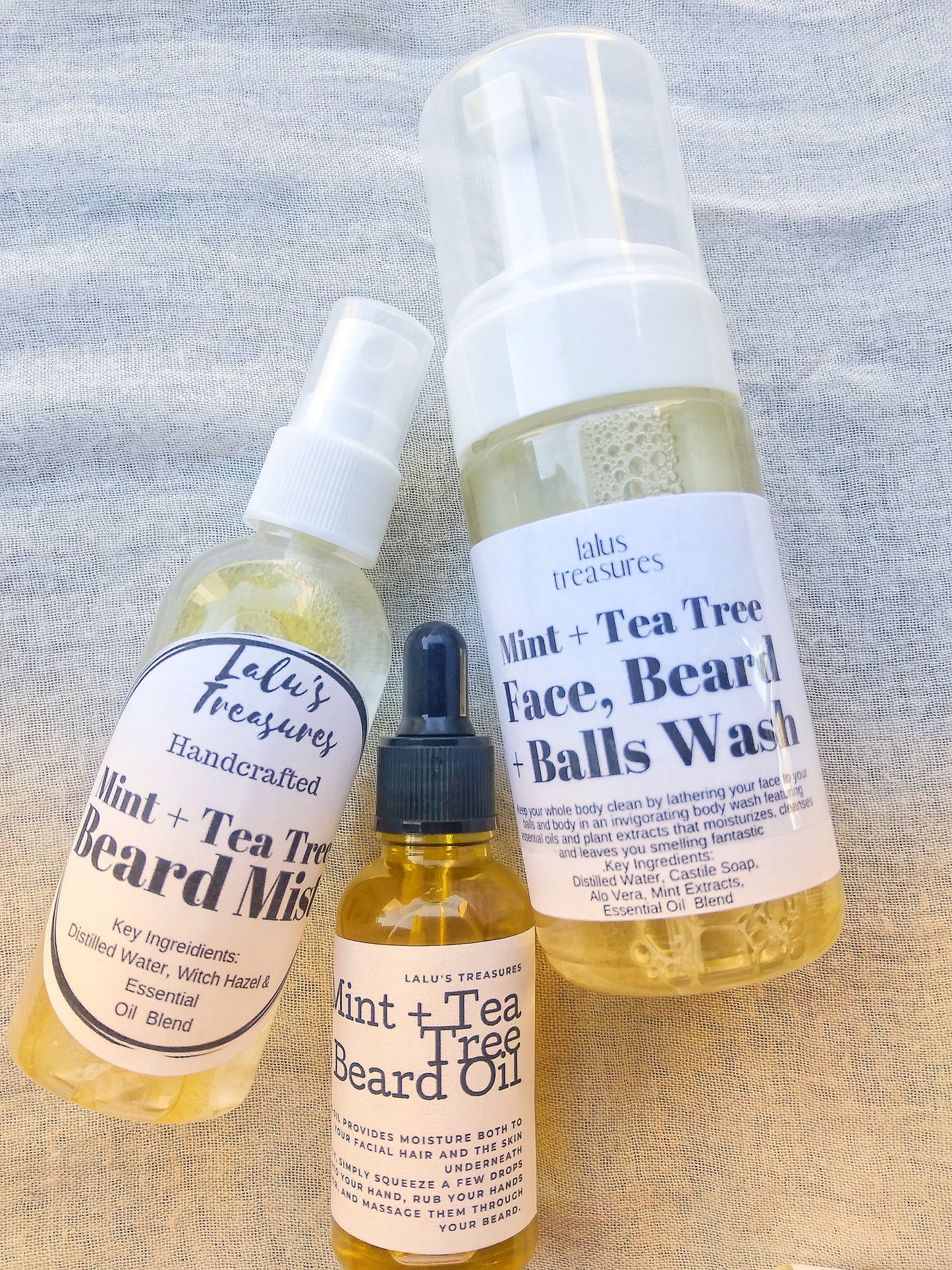 Beard, Face and Balls Wash