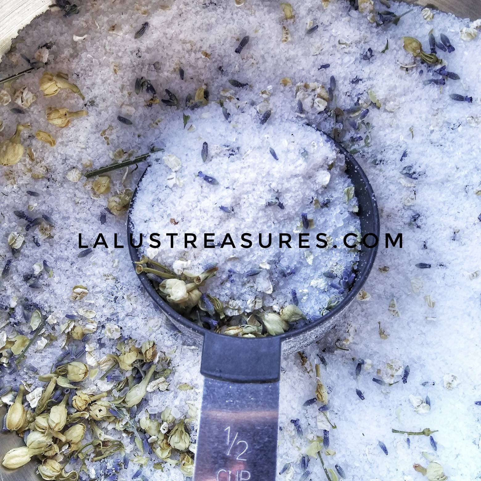 Lavender+Jasmine Bath Salt