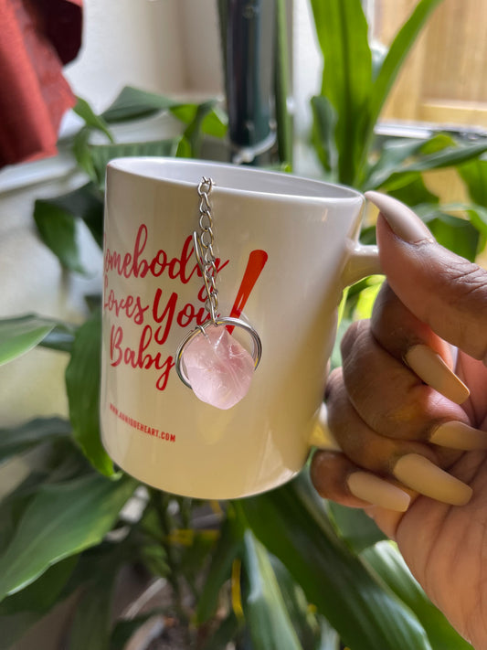 Amethyst Tea Infuser/ Rose Quartz Tea Infuser