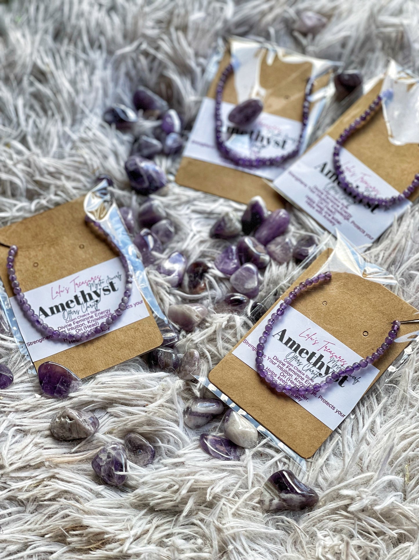 Amethyst Chakra Alignment Bracelet