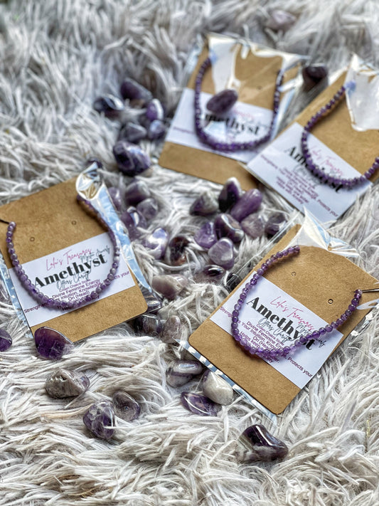 Amethyst Chakra Alignment Bracelet