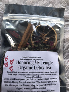 Honor Your Temple Organic Detox Tea