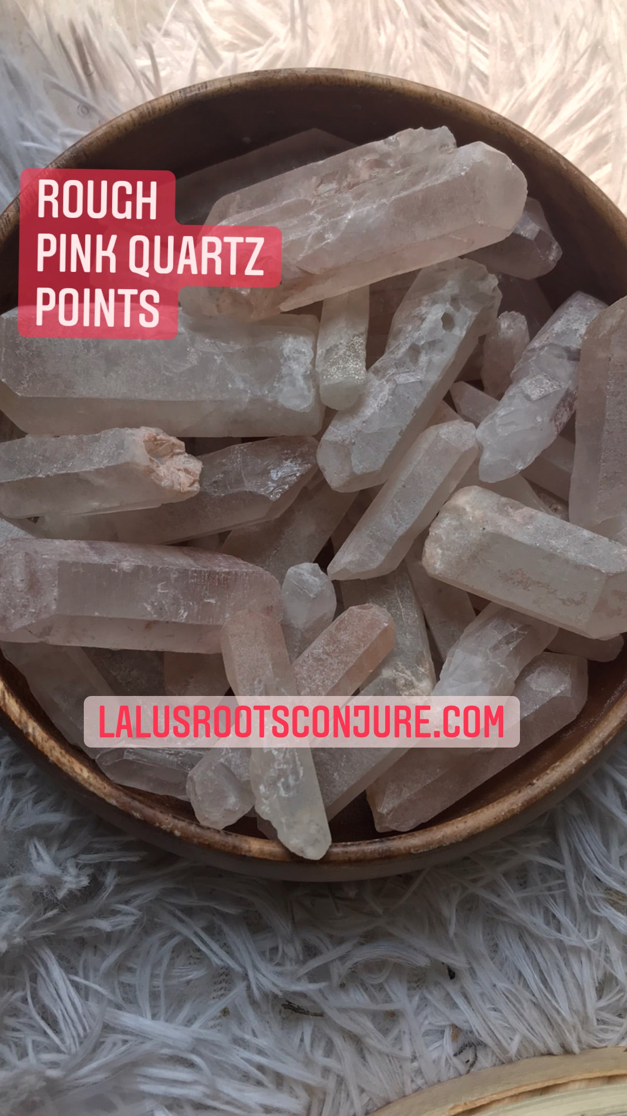 Rough Rose Quartz Point | Love