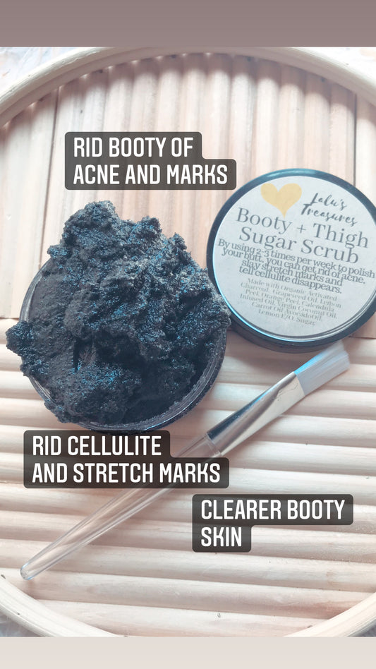 Booty Sugar Scrub: Rids Acne and Cellulite