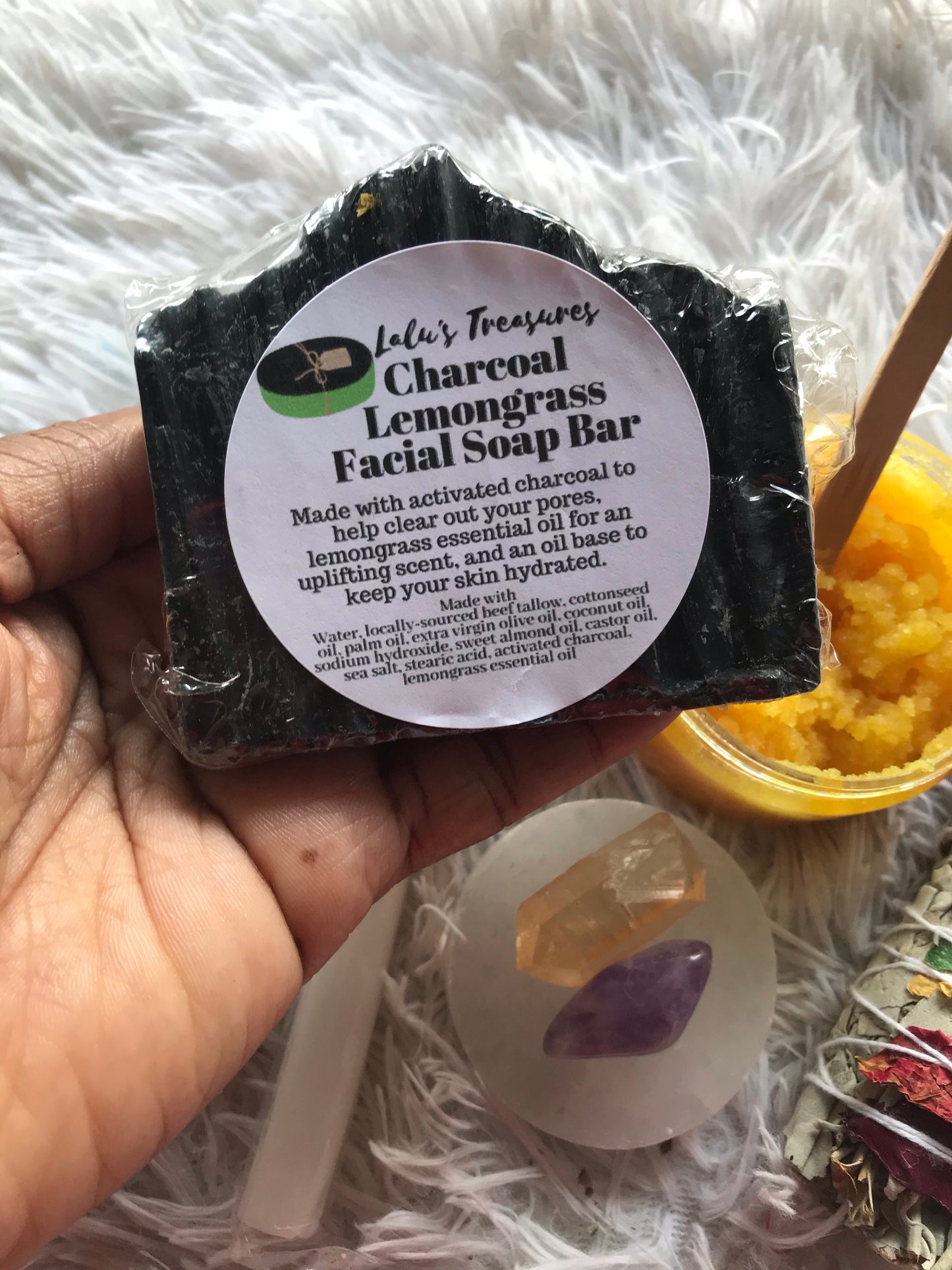 Charcoal Lemongrass Soap