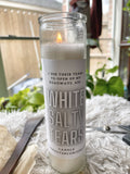 Ax White Supremacy Candle